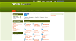 Desktop Screenshot of financeblender.com